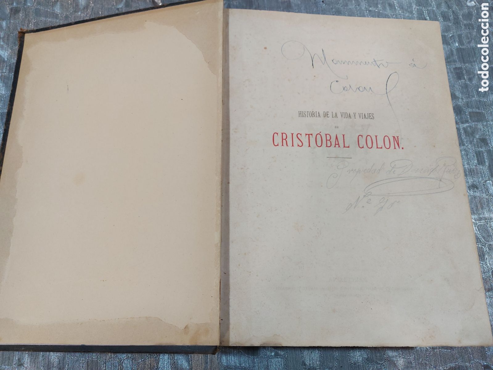 Libros antiguos: MONUMENTO A CRISTOBAL COLON - Foto 18