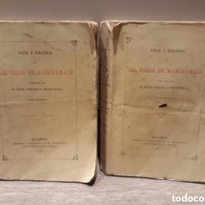 Libros antiguos: VIDA Y HECHOS DE GIL PÉREZ DE MARCHAMALO. 2 TOMOS. J.F. MUNTADAS. 1872. RIVADENEYRA. Lote 391851449