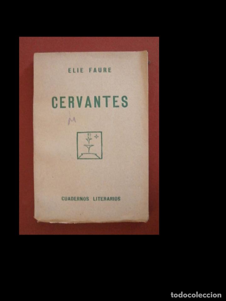Libros antiguos: Cervantes. Elie Faure - Foto 1