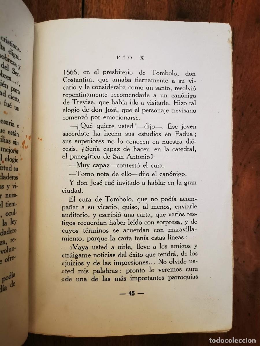 Libros antiguos: BAZIN, Rene. Pio X - Foto 2