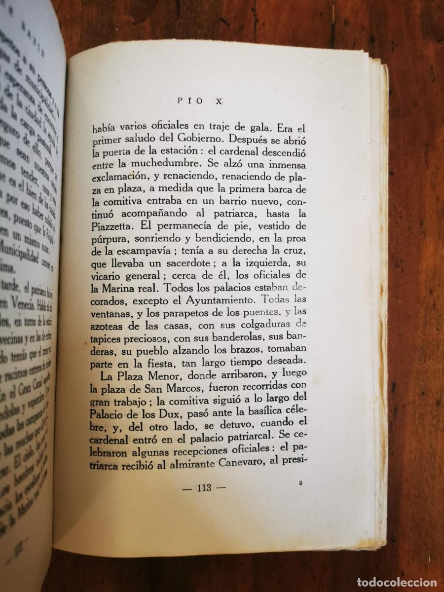Libros antiguos: BAZIN, Rene. Pio X - Foto 3