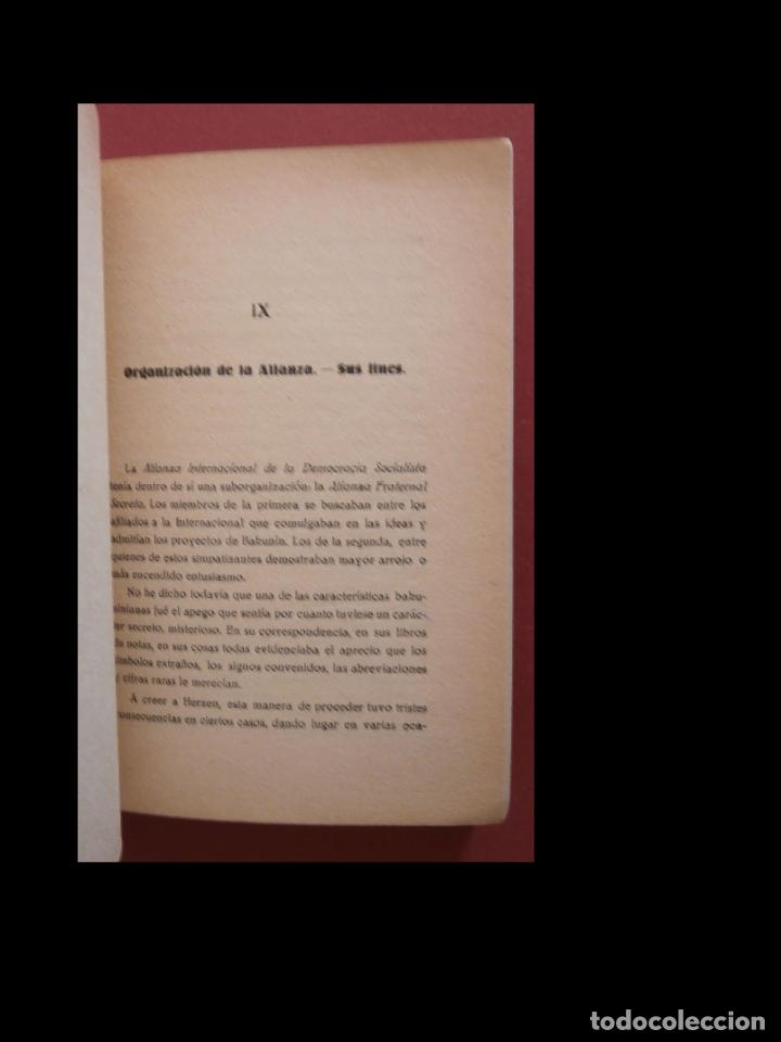 Libros antiguos: La dram&aacute;tica vida de Miguel Bakunin. Juan G. de Luces - Foto 2