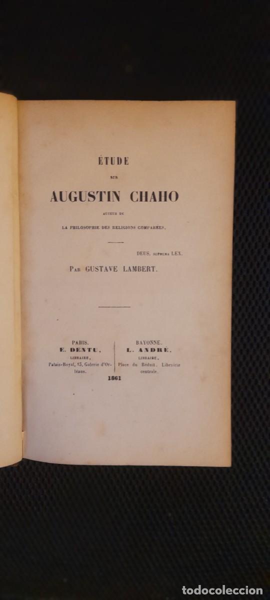 Libros antiguos: Lambert. Augustin Chaho. - Foto 1