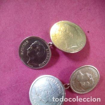 Libros antiguos: Gemelos de plata monedas - Foto 1
