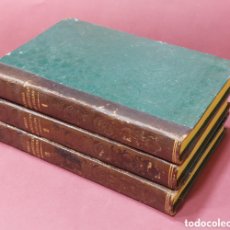 Libros antiguos: OBRAS COMPLETAS DE LE FIGARO. IMPRENTA DE YENES. MADRID, 1843. 1ª EDICIÓN. TOMO 1, 2 Y 3.