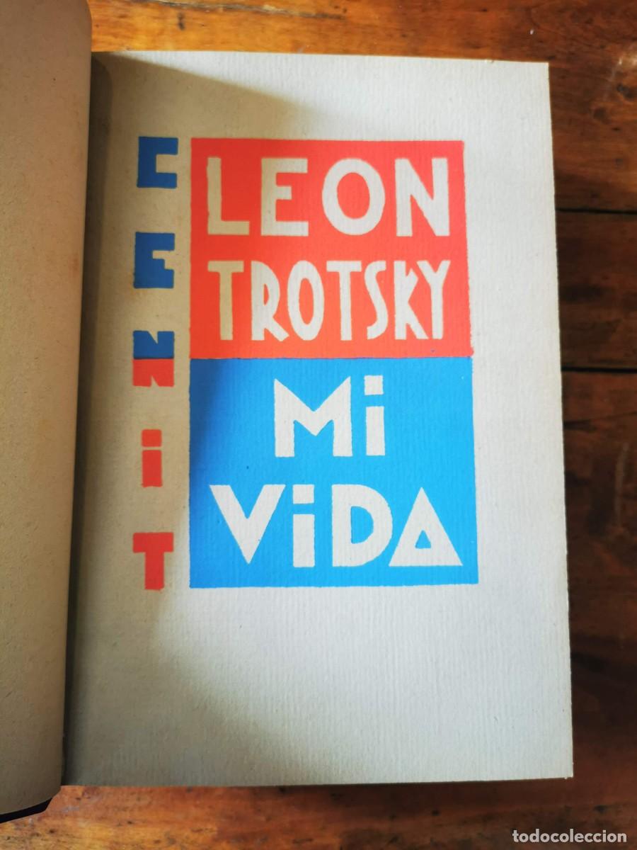 Libros antiguos: TROTSKY, Le&oacute;n. Mi vida: Ensayo autobiogr&aacute;fico - Foto 1