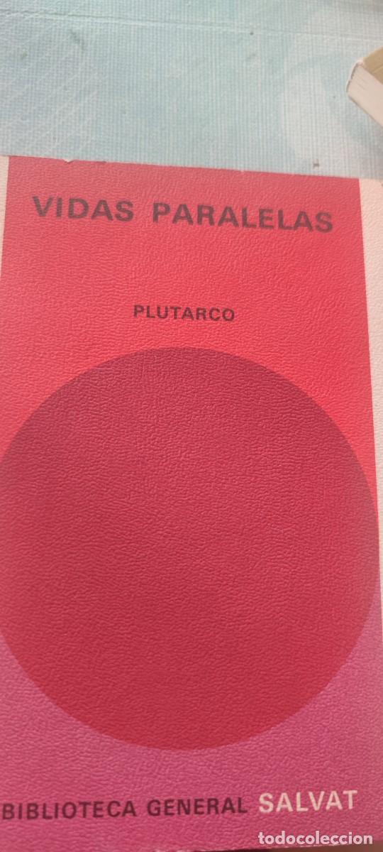Libros antiguos: Vidas paralelas. Plutarco - Foto 1