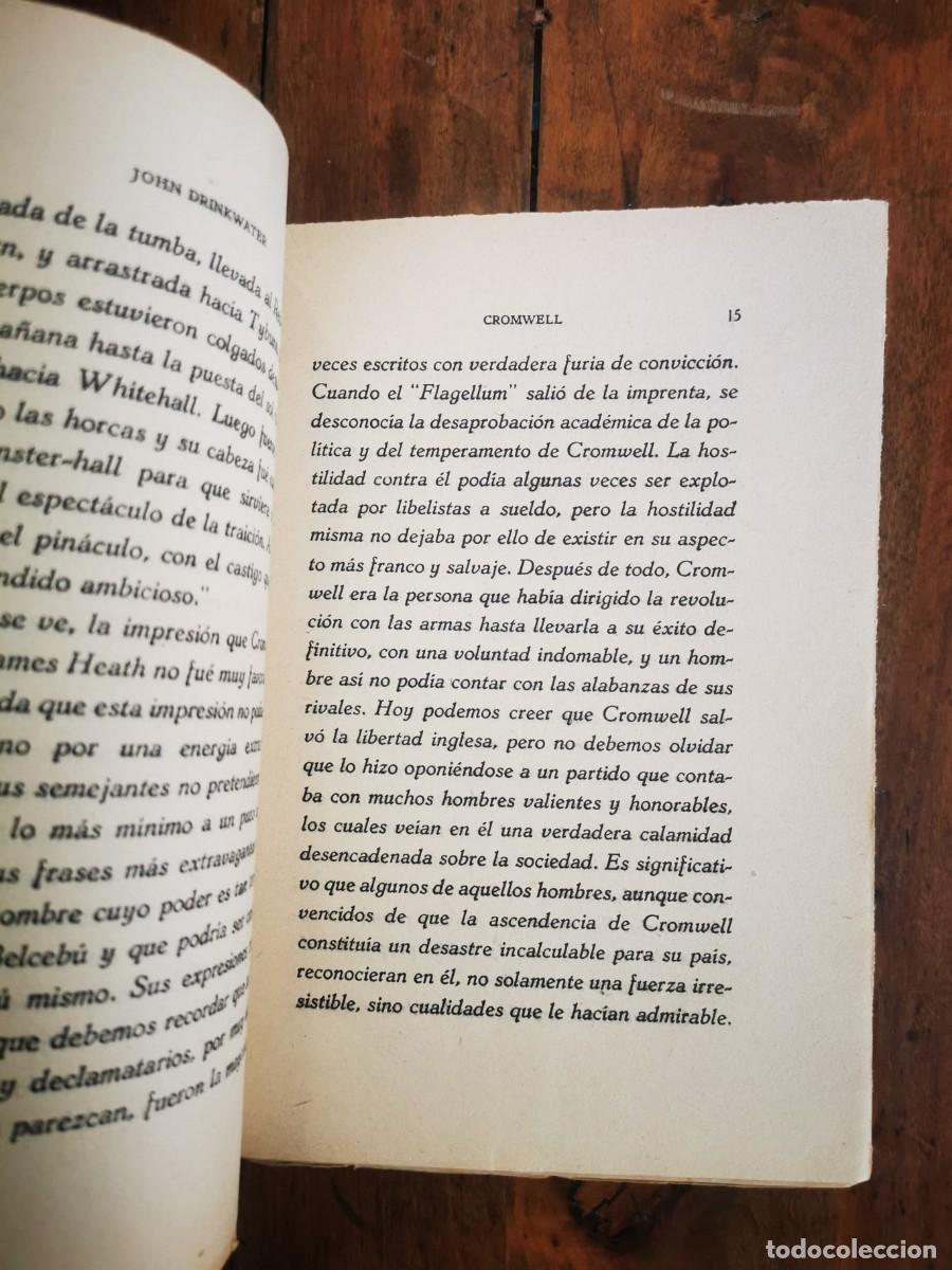 Libros antiguos: DRINKWATER, John. Cronwell - Foto 4