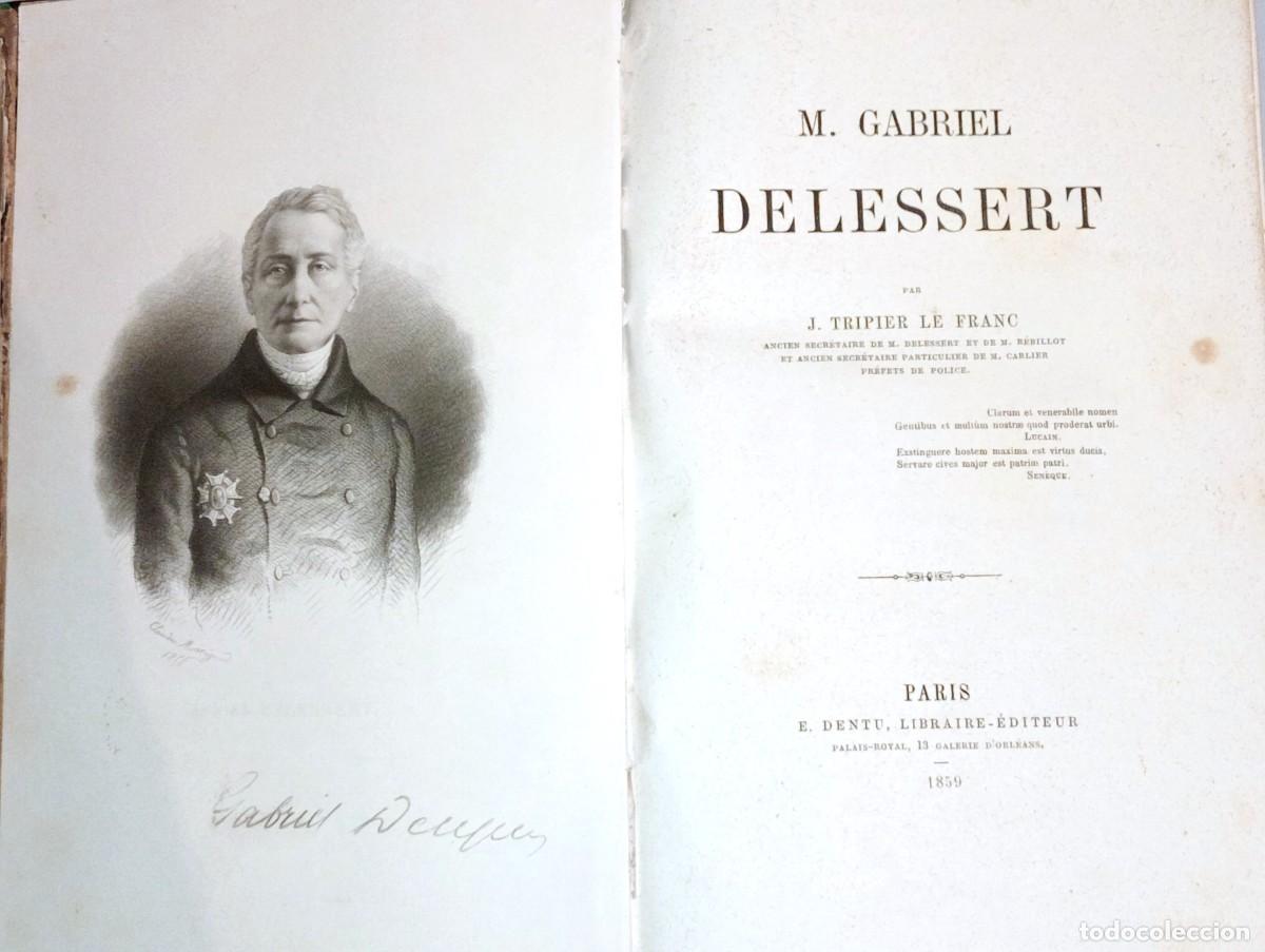 Libros antiguos: M. GABRIEL DELESSERT - Foto 2