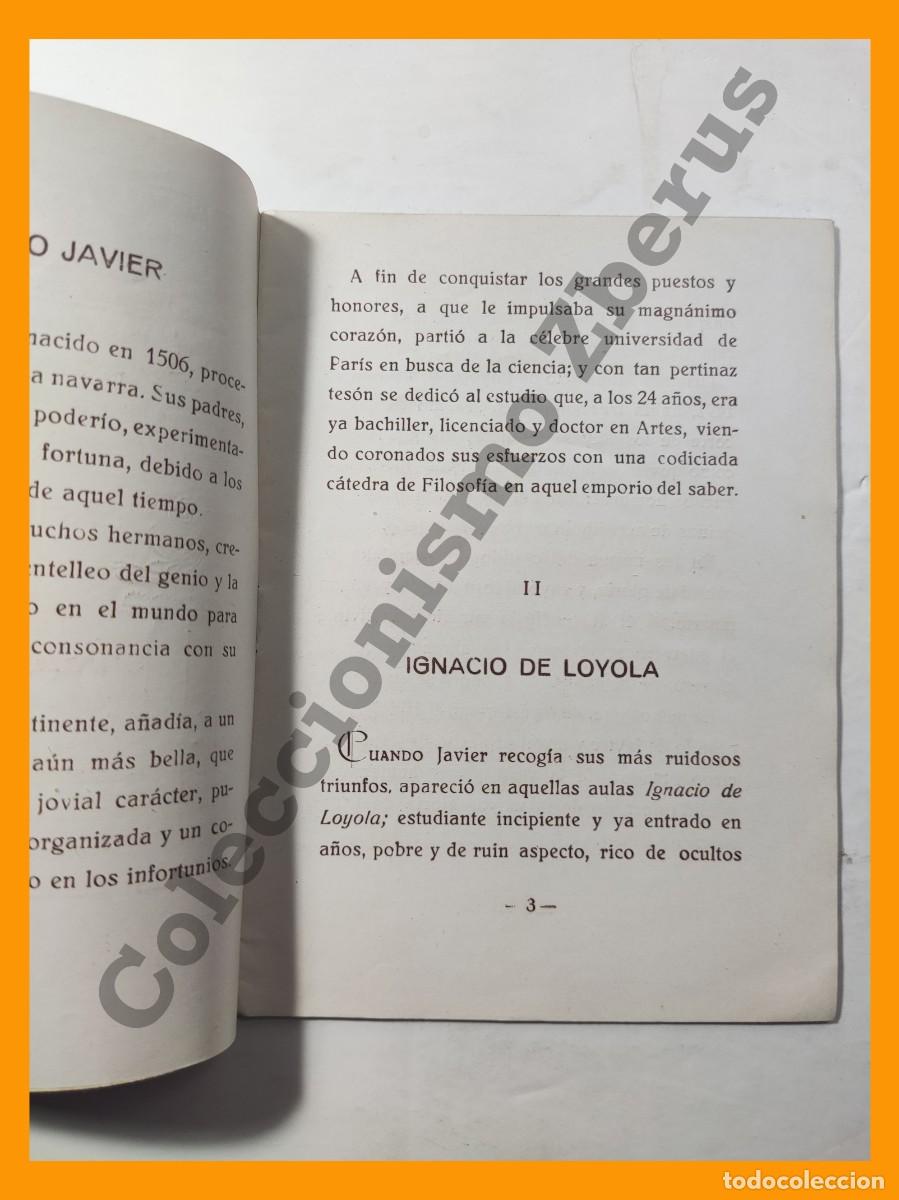 Libros antiguos: Conversion de San Francisco Javier - Francisco Escalada - Foto 3