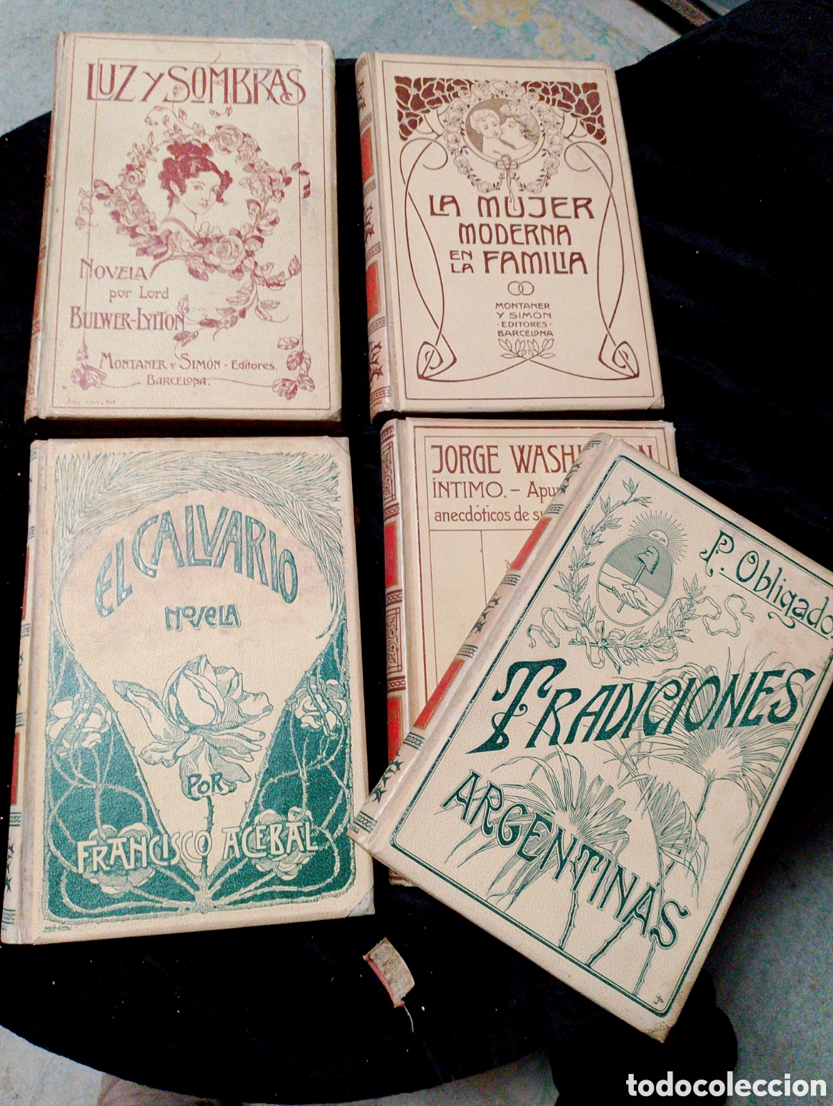Libros antiguos: Lote 5 Libros Antiguos - Foto 1