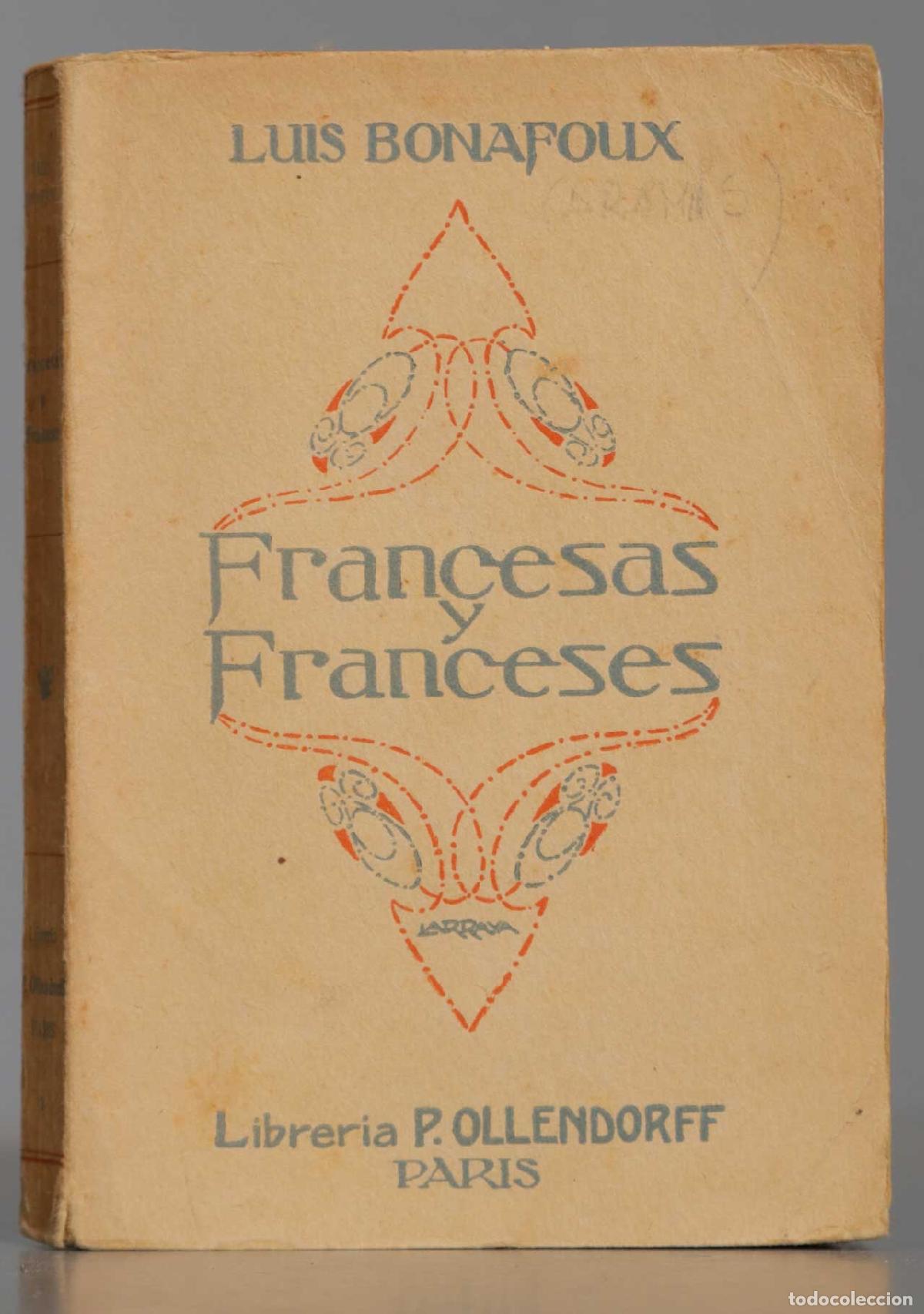 Libros antiguos: Francesas y franceses. BONAFOUX - Foto 1