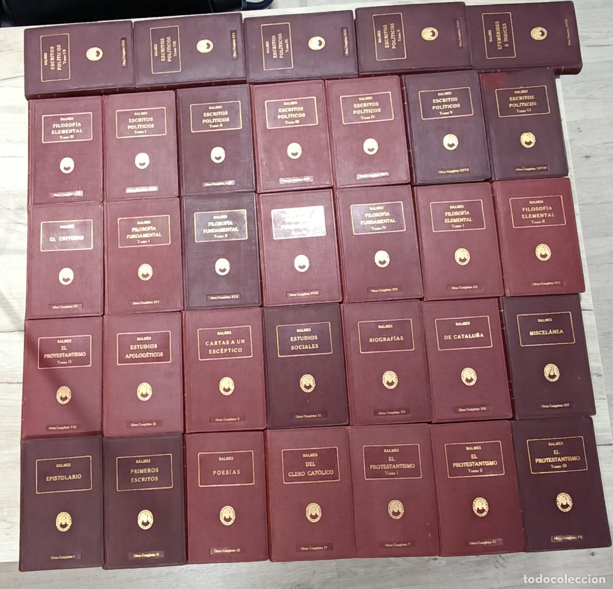 Libros antiguos: Obras completas de Jaime Balmes, 1925 - Foto 7
