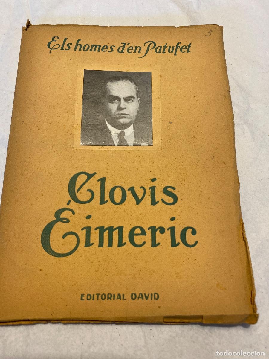 Libros antiguos: CLOVIS EIMERIC. ELS HOMES DEN PATUFET . EDITORIAL DAVID - Foto 1