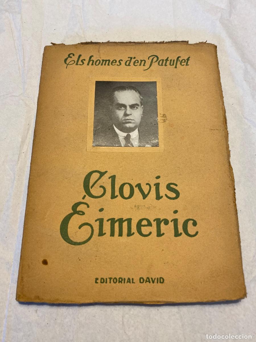 Libros antiguos: CLOVIS EIMERIC. ELS HOMES DEN PATUFET . EDITORIAL DAVID - Foto 1