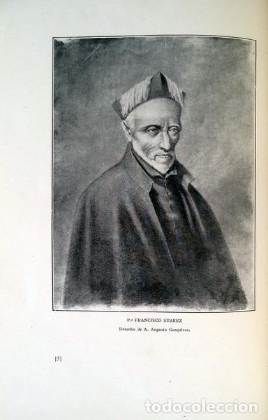 Libros antiguos: CASTRO. (Eug&eacute;nio de) - O P.e FRANCISCO SUAREZ EM COIMBRA. - Foto 2