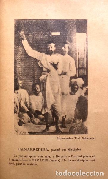 Libros antiguos: ROLLAND. (Romain) - LA VIE DE RAMAKRISHNA. - Foto 3