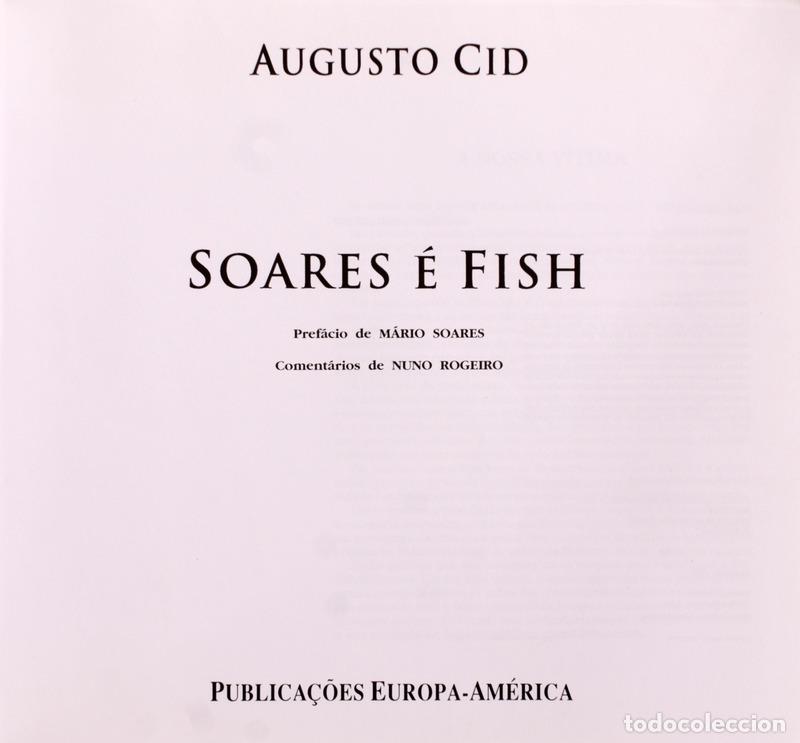 Libros antiguos: CID. (Augusto) - SOARES &Eacute; FISH. - Foto 2