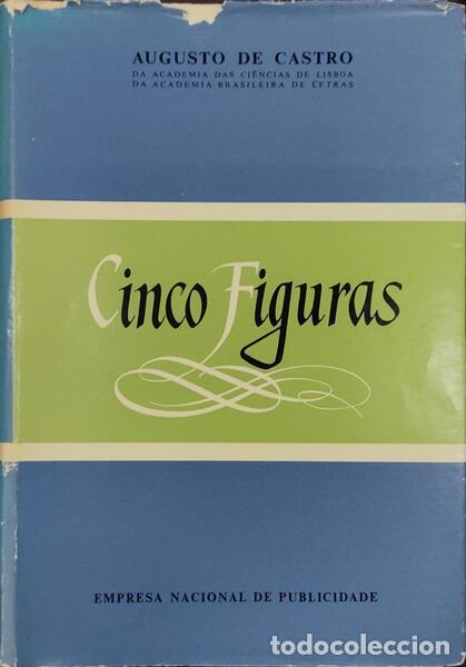Libros antiguos: CASTRO. (Augusto de) - CINCO FIGURAS. - Foto 1
