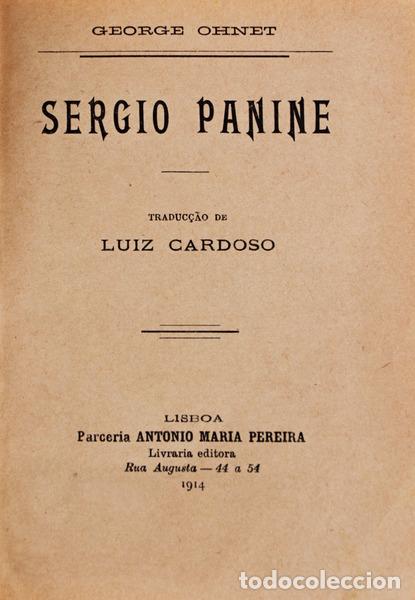 Libros antiguos: OHNET. (George) - SERGIO PANINE. - Foto 1
