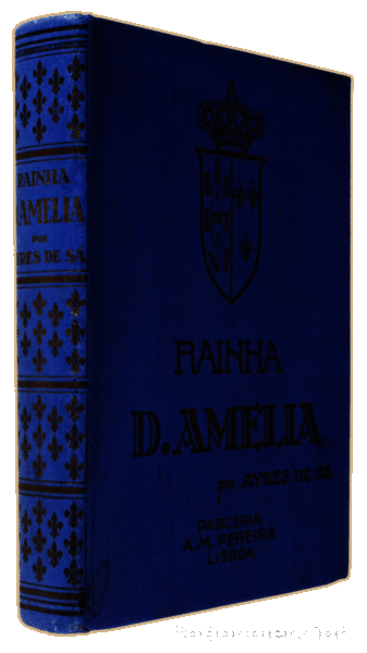 Libros antiguos: AYRES DE S&Aacute;. - RAINHA D. AMELIA. - Foto 4