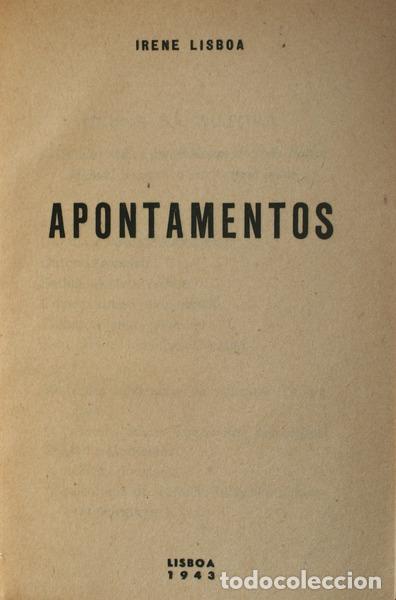 Libros antiguos: LISBOA. (Irene) - APONTAMENTOS. [ENC.] - Foto 1