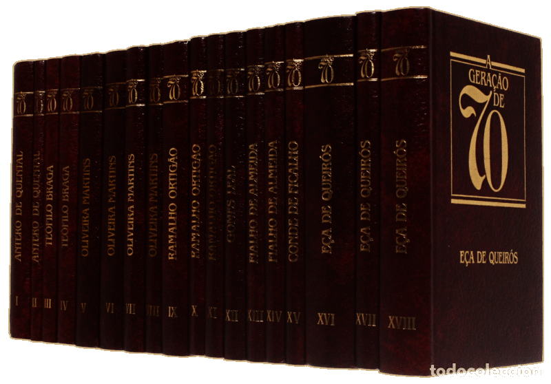 Libros antiguos: GERA&Ccedil;&Atilde;O DE 70. [18 VOLS.] - Foto 3