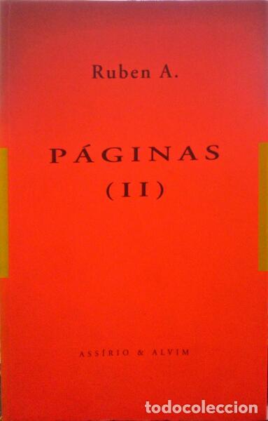 Libros antiguos: RUBEN A. - P&Aacute;GINAS (II). - Foto 1