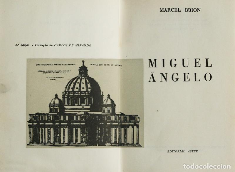 Libros antiguos: BRION. (Marcel) - MIGUEL &Acirc;NGELO. - Foto 1