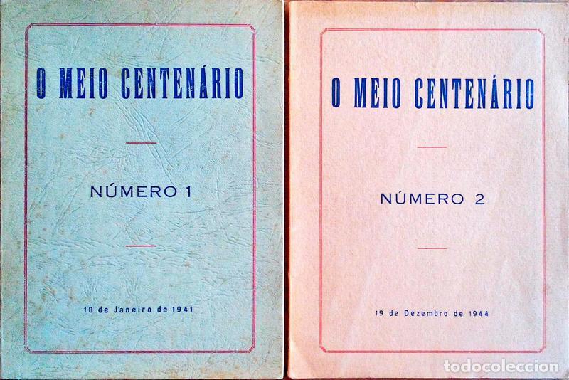 Libros antiguos: MEIO (O) CENTEN&Aacute;RIO. [N&ordm; 1, N&ordm; 2] - Foto 1