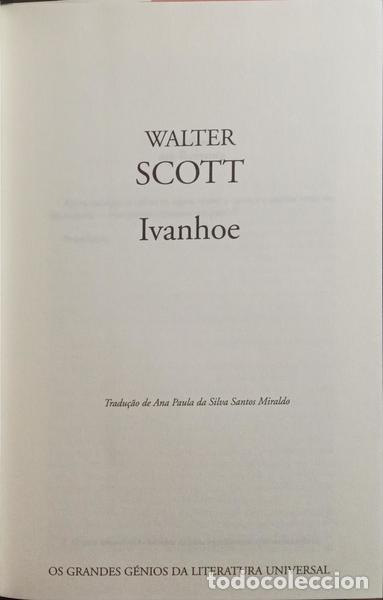 Libros antiguos: SCOTT. (Walter) - IVANHOE. - Foto 2