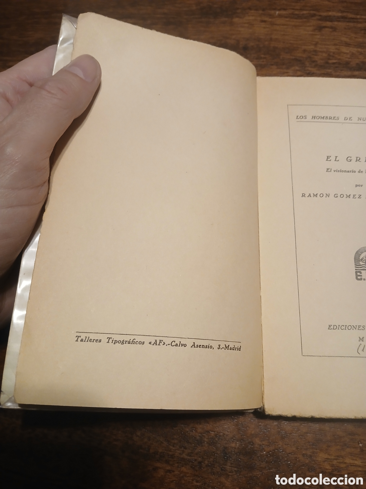 Libros antiguos: El Greco, Ramon G&oacute;mez de la Serna - Foto 4