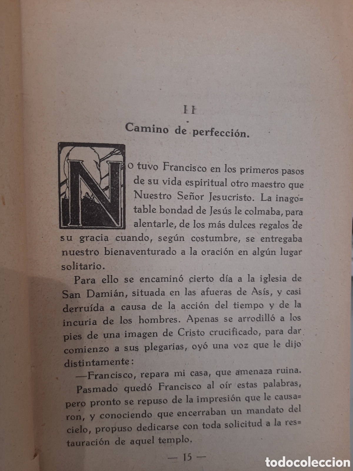 Libros antiguos: San Francisco de As&iacute;s - Foto 6