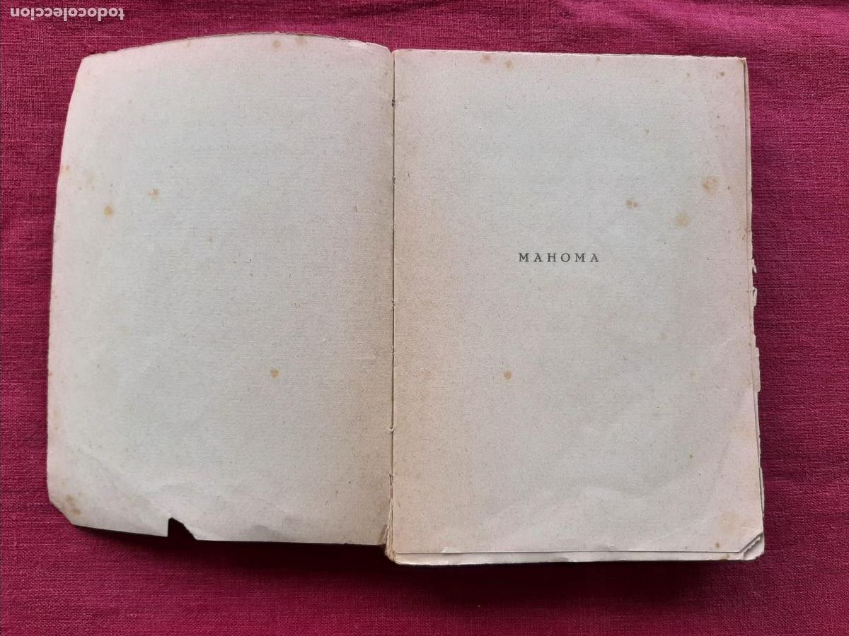 Libros antiguos: Mahoma - Andrae. Tor - Foto 2