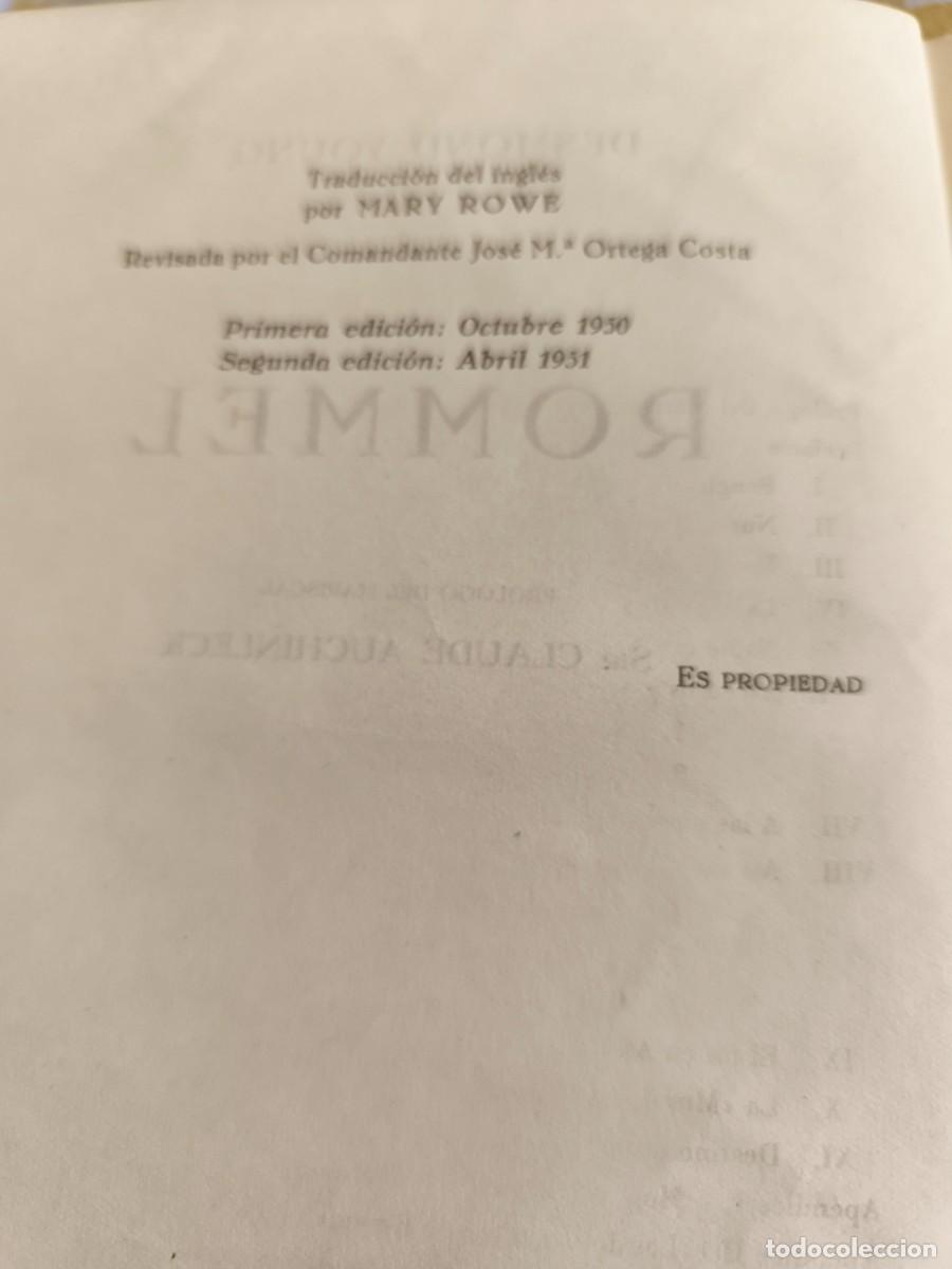 Libros antiguos: Rommel de Desmond Young - Foto 4