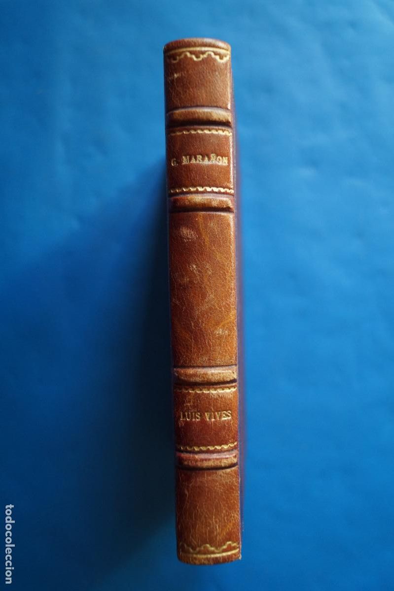 Libros antiguos: LUIS VIVES. GREGORIO MARA&Ntilde;ON. - Foto 1