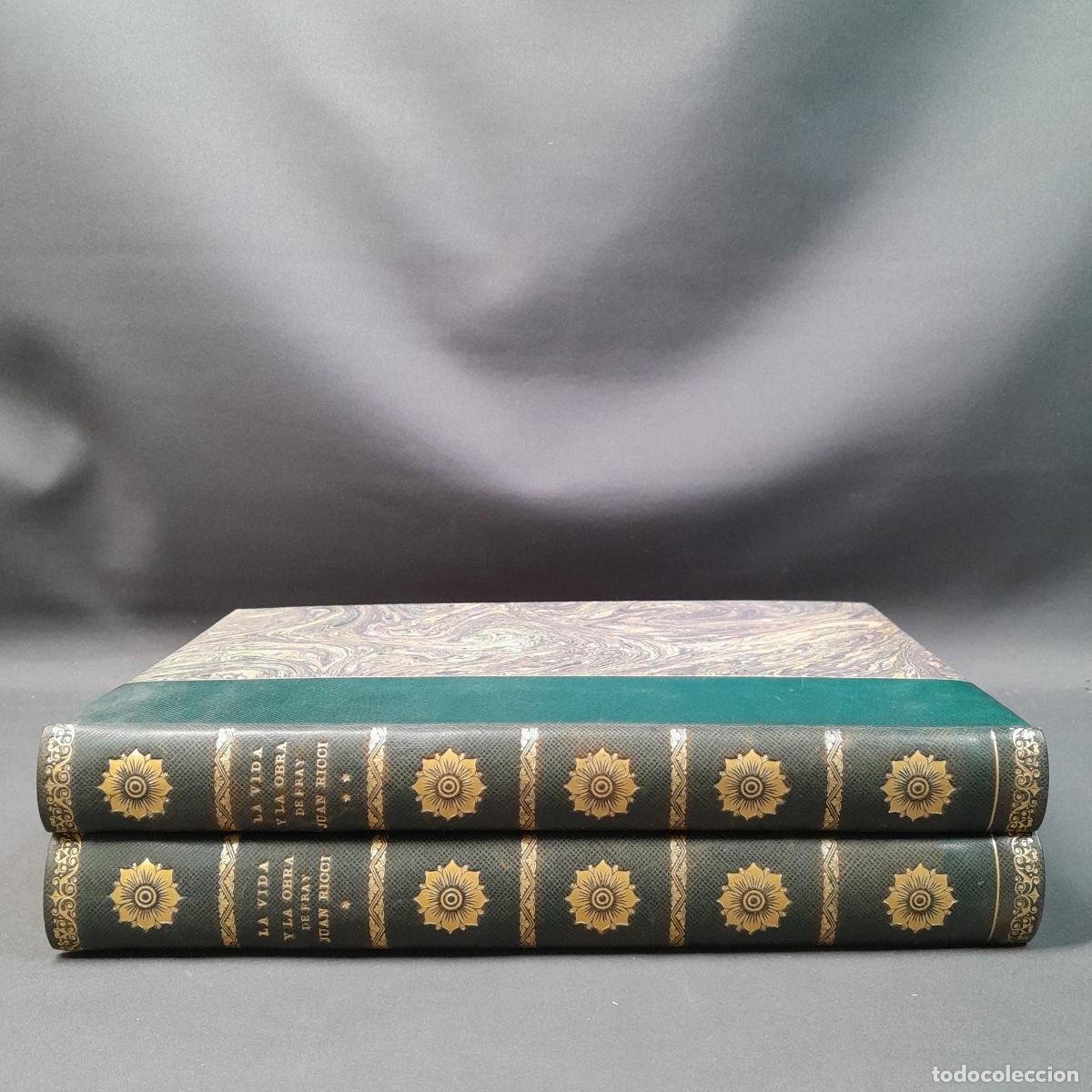 Libros antiguos: L-7295. LA VIDA Y LA OBRA DE FRAY JUAN RICCI. ELIAS TORMO Y MONZ&Oacute;. MADRID, 1930.