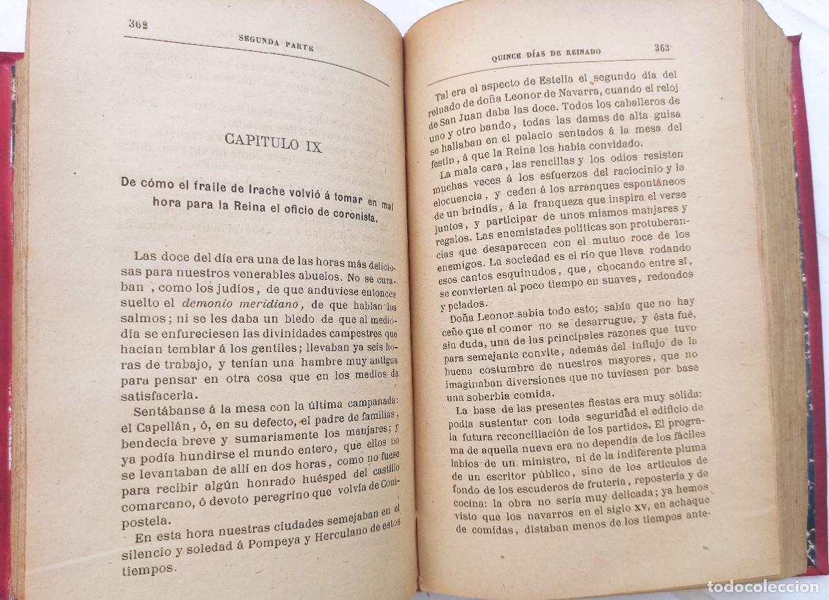 Libros antiguos: Do&ntilde;a Blanca de Navarra - Foto 2