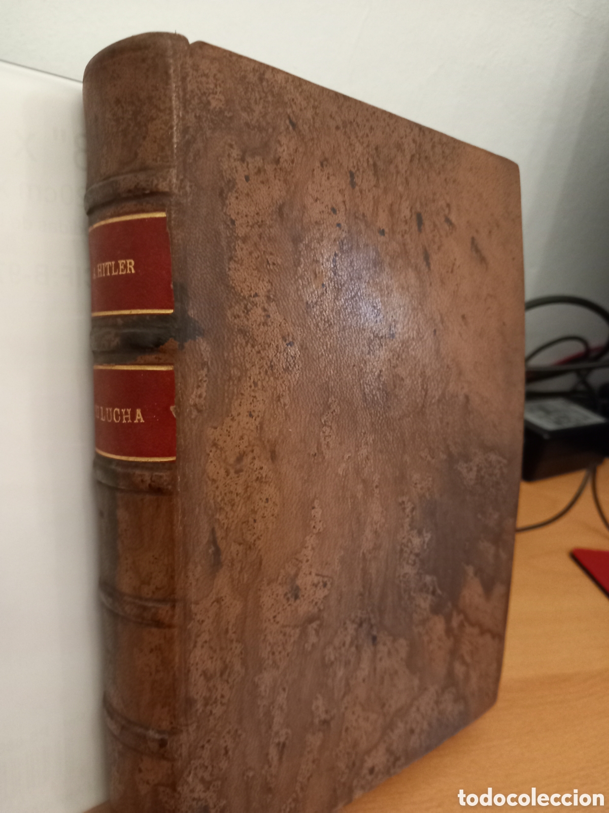 Libros antiguos: Autobiografia de Adolf Hitler - Mi lucha