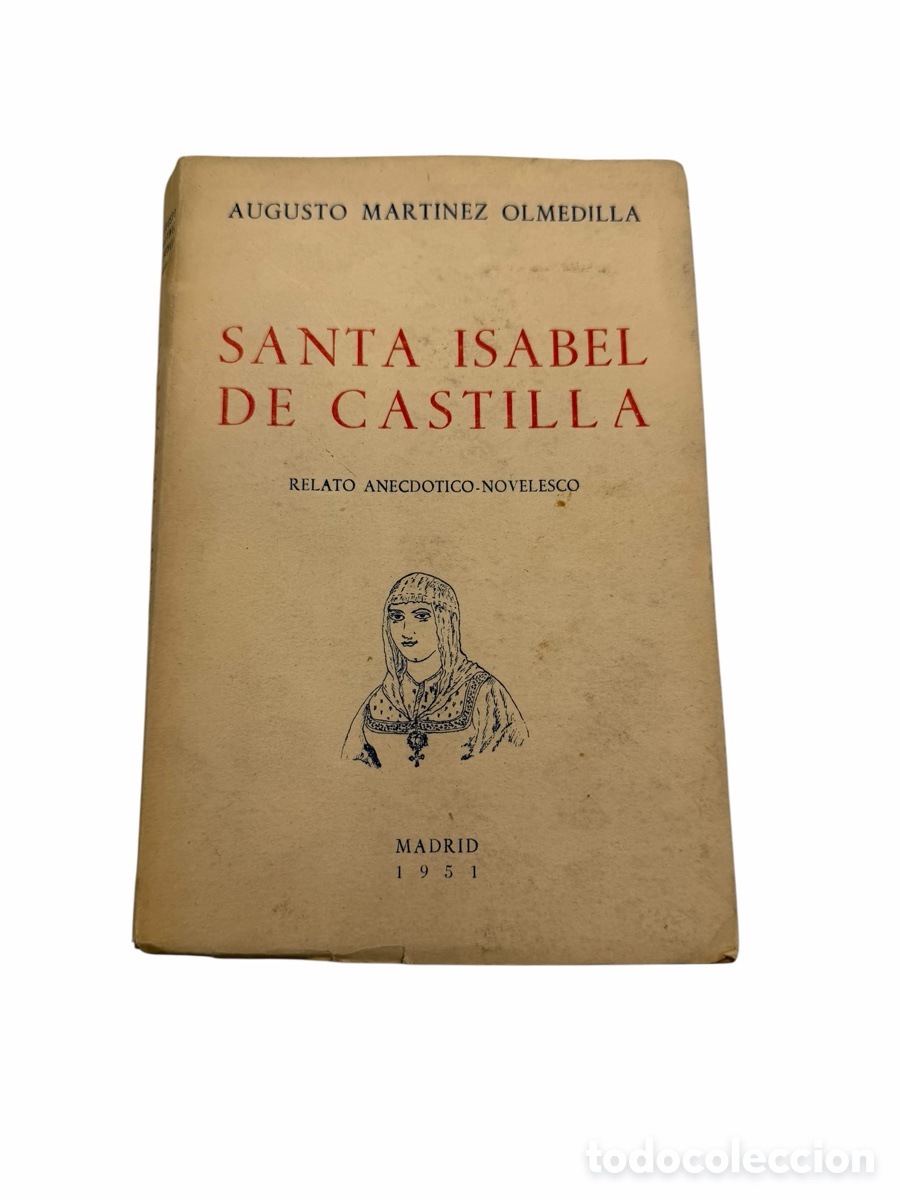 Libros antiguos: Libro Santa Isabel de Castilla