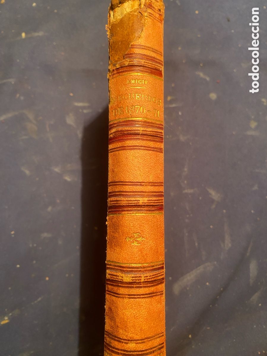 Libros antiguos: EDMUNDO DE AMICIS: - RECUERDOS DE 1870-1871 / EL VINO SUS EFECTOS PSICOLOGICOS - (MADRID, 1883)