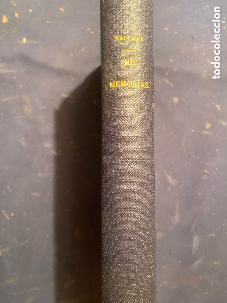 Libros antiguos: EMILIO SALGARI : - MIS MEMORIAS - (MAUCCI, c. 1920)