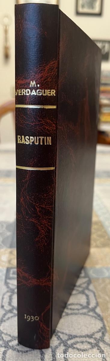 Libros antiguos: Verdaguer, Mario.- Rasput&iacute;n. El dominador de mujeres