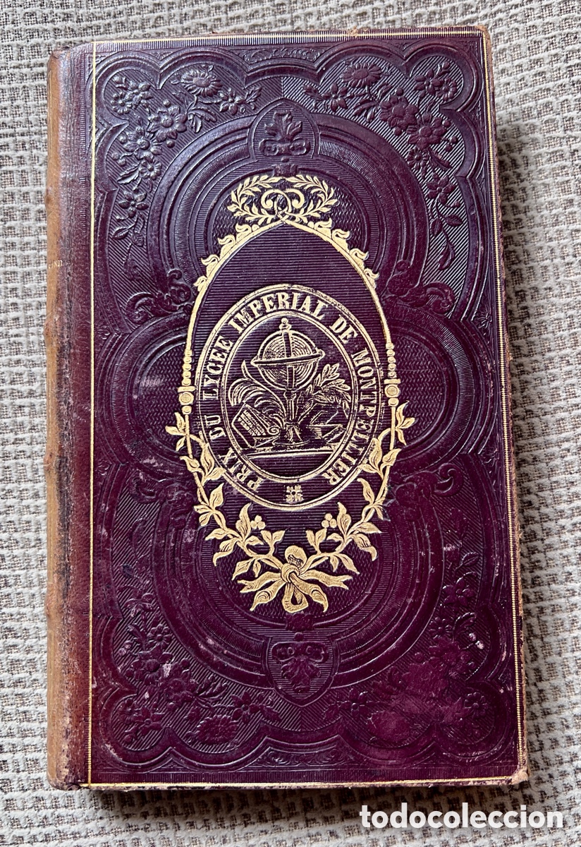 Libros antiguos: 1855 Pierre Le Grand. Libro de Premio Lycee Imperial de Montpellier