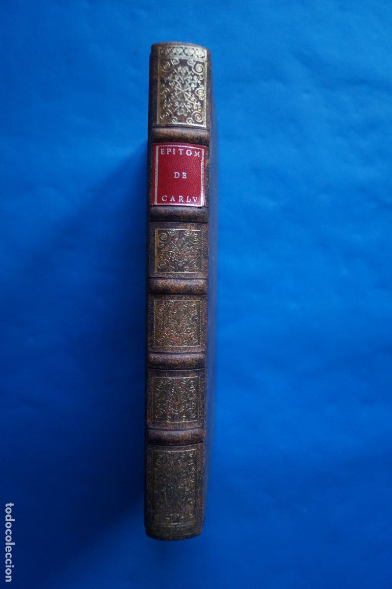 Libros antiguos: EPITOME DE LA VIDA DEL INVICTO ENPERADOR CARLOS V. IVAN ANTONIO. FACSIMIL