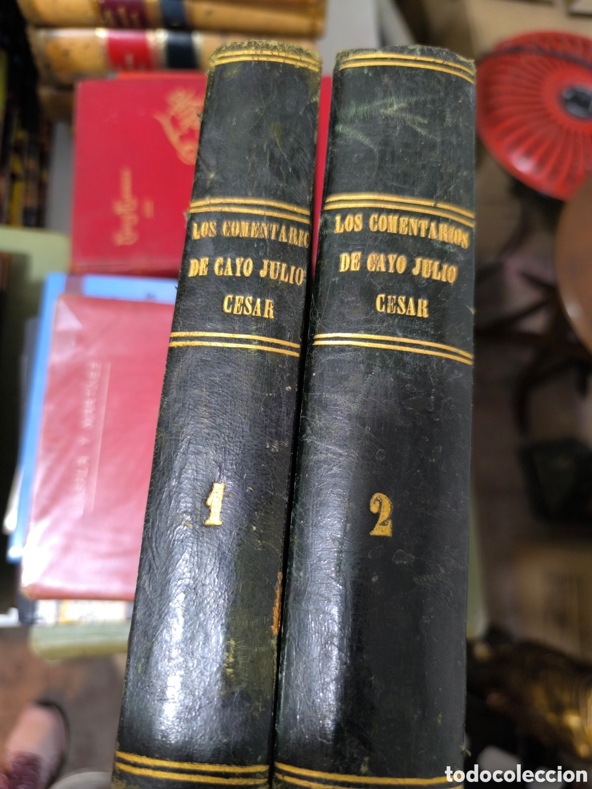 Libros antiguos: Los comentarios de Cayo Julio Cesar