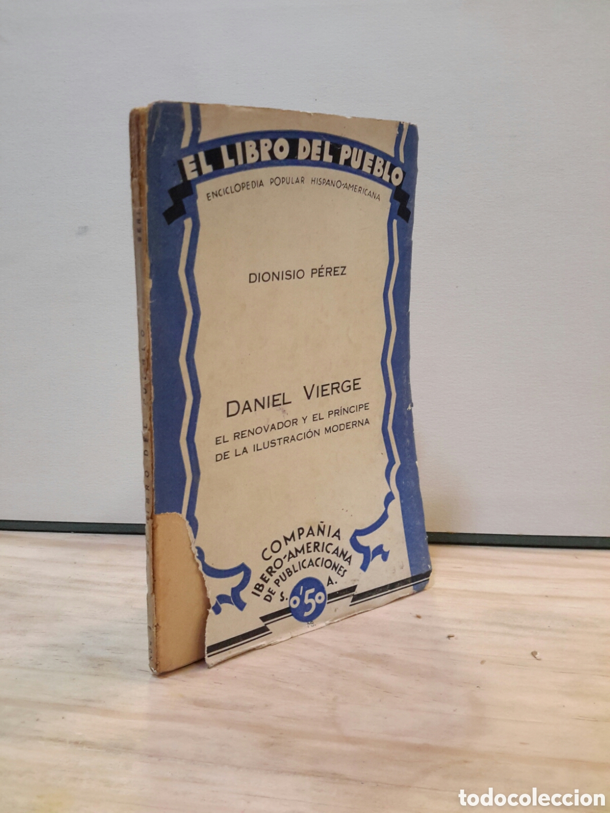 Libros antiguos: El libro del pueblo enciclopedia popular hispano americana
