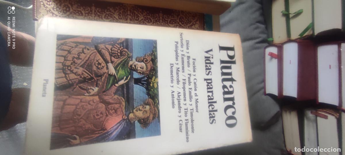 Libros antiguos: PLUTARCO VIDAS PARALELAS