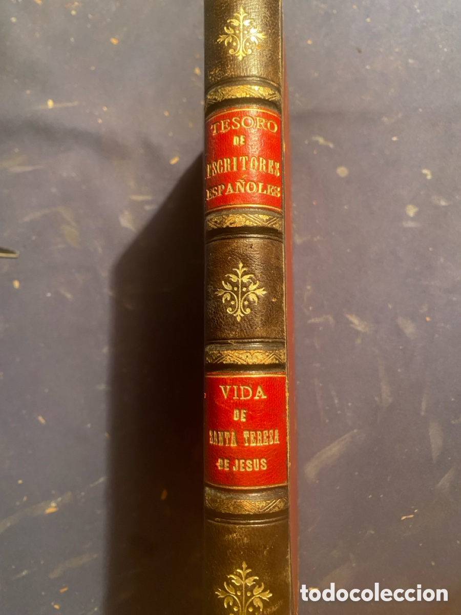Libros antiguos: FR. DIEGO DE YEPES : - VIDA DE SANTA TERESA DE JES&Uacute;S - (PARIS, S.A.)