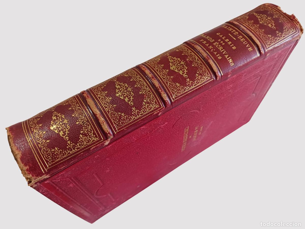 Libros antiguos: 1878: LOS GRANDES ESCRITORES FRANCESES (GALERIE DES GRANDS &Eacute;CRIVAINS FRAN&Ccedil;AIS) - ILUSTRADA L&Aacute;MINAS